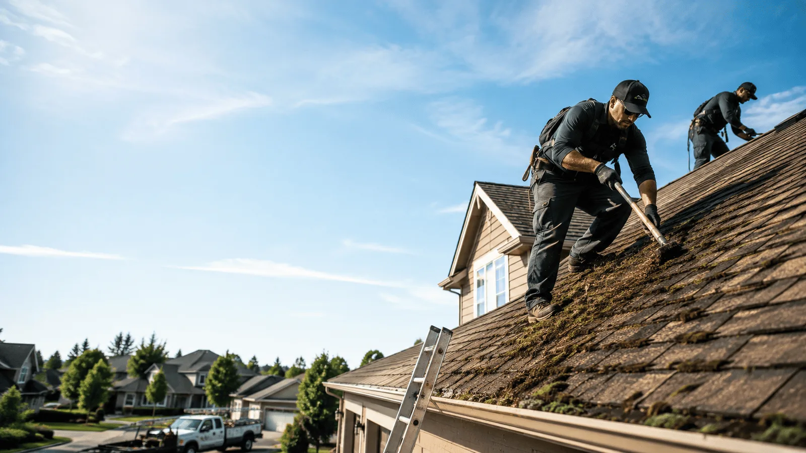 Roof Moss Removal in Hammond, IN near me